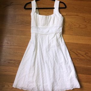 gently used white dress